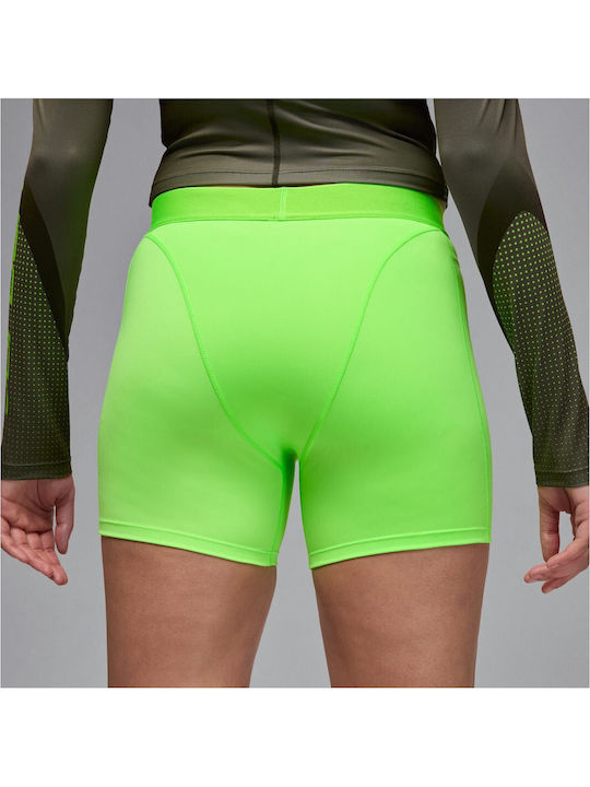 Training Women's Leggings-Shorts Electric Green