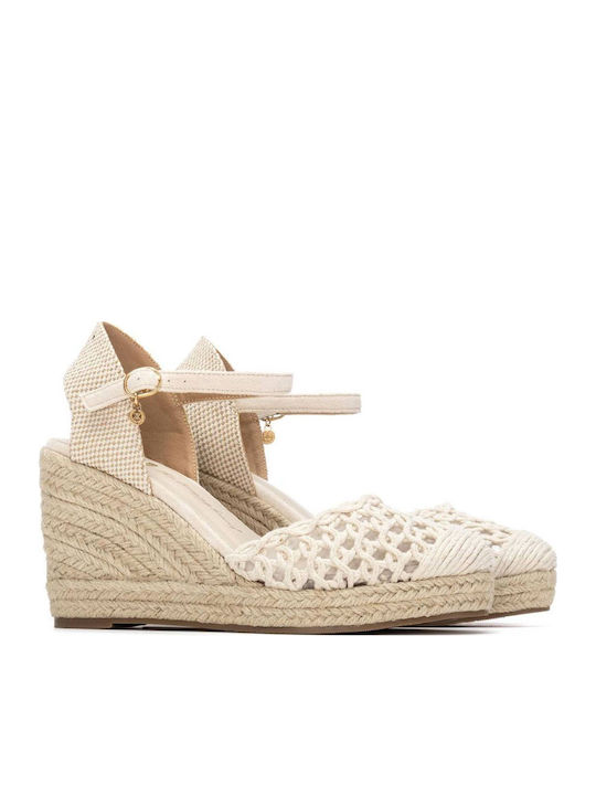 Women's Platforms Summer Style Espadrille Beige