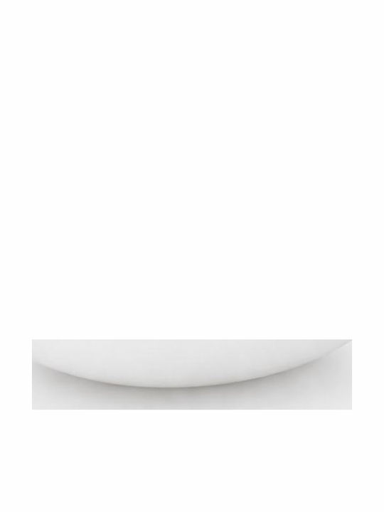 keleman Keleman Dekoratives Glas Schale Weiß 27,4x27,4x4cm keleman Keleman Dekoratives Glas Schale Weiß 27,4x27,4x4cm