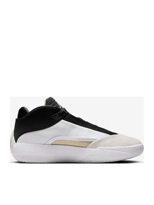 Air  40 The Classic Niedrige Basketballschuhe Weiß / Schwarz / Vast Grau