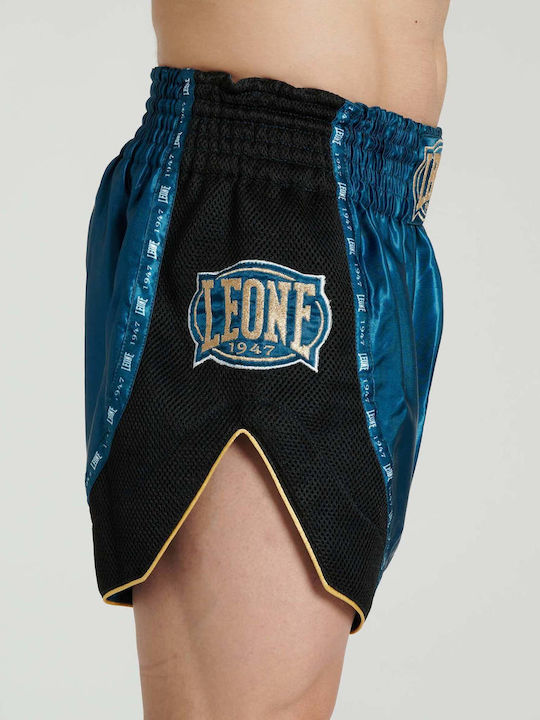 Leone 1947 Herren Boxershorts Kick-Thai Boxen Blau