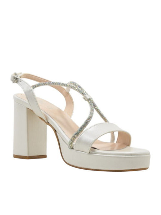 White Sandals 6705+White
