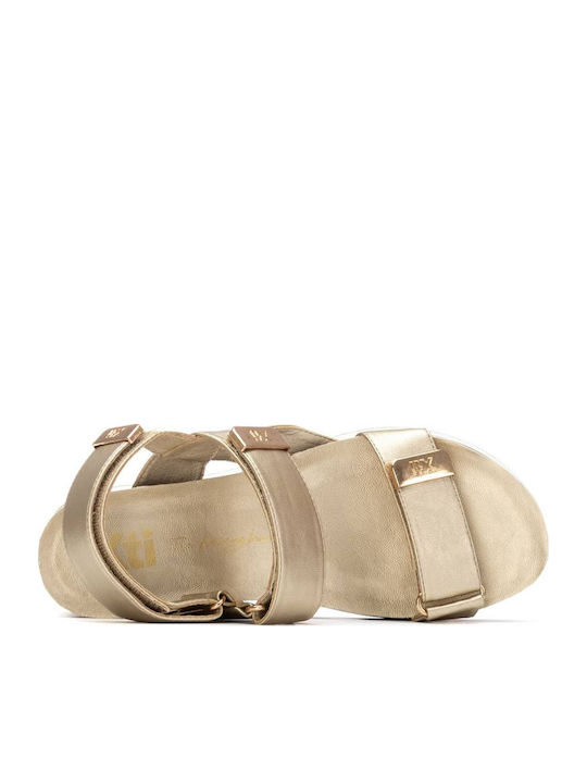 Gold Damen Sandalen