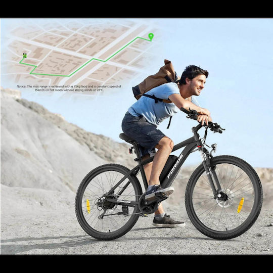 Foride Xtremer 2 – Mountain 27.5 Zoll Schwarz Elektrofahrrad