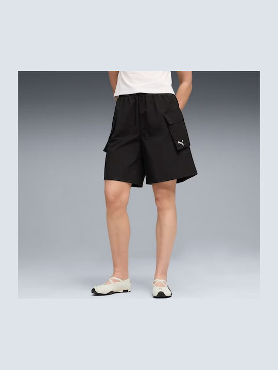 Essentials Damen-Shorts Schwarz