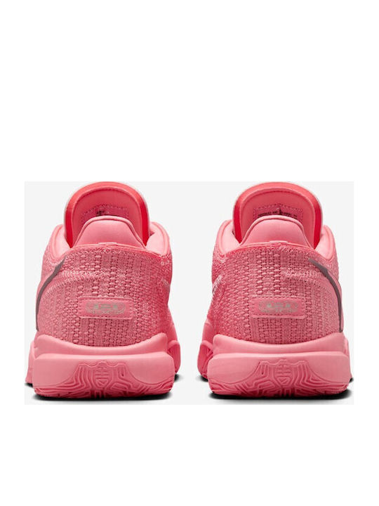 LeBron 20 Ниски Баскетболни обувки Pink Gaze / Metallic Silver
