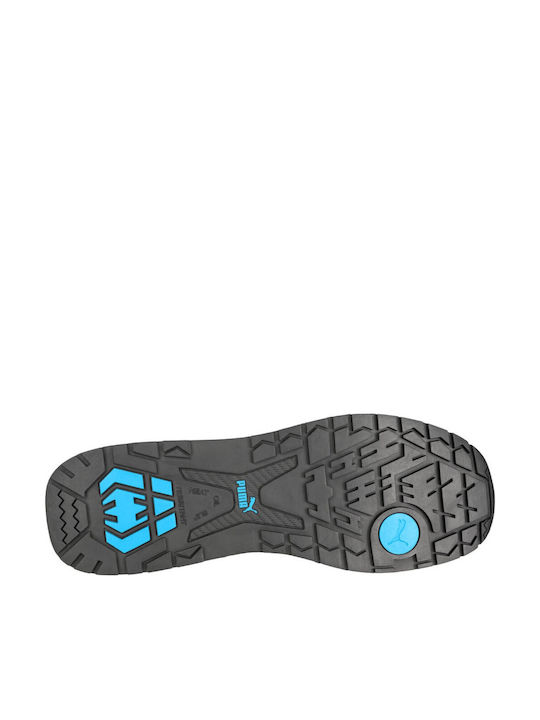 PUMA Blaze Knit Low Work Shoe Blue S1PS with HRO SRC Certification