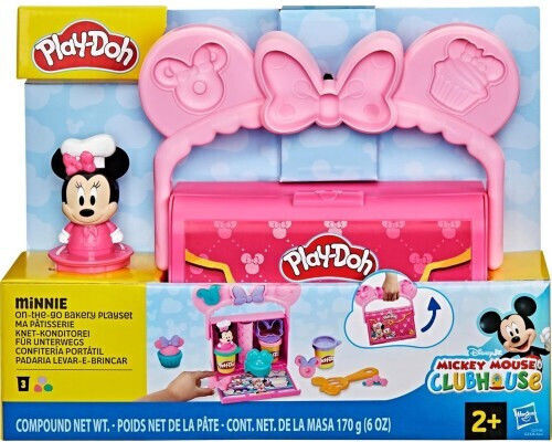Hasbro Play-Doh Plasticine - On-the-Go Game for Ages 3+
