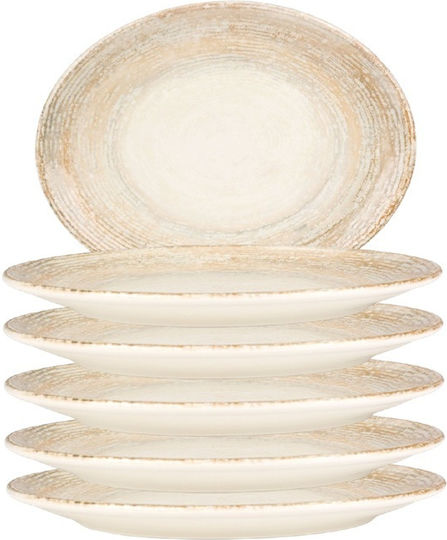 Bonna Patera Platou De Servire Oval Din Porțelan Violet 36x28cm