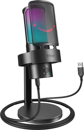 Fifine A8 Δυναμικό Μικρόφωνο USB Επιτραπέζιο
