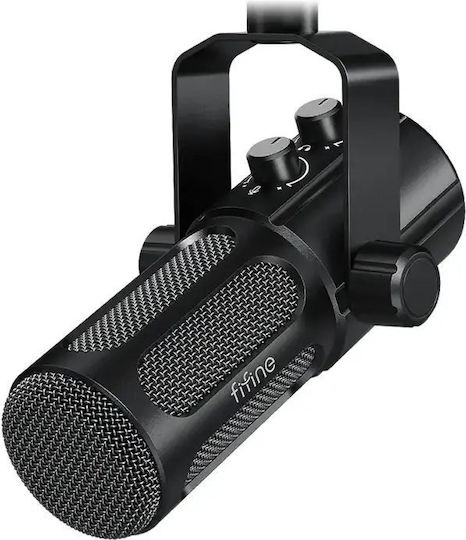 Fifine Tank 6 Dynamic Microphone XLR Shock Mounted