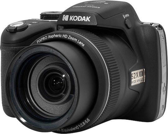 Kodak AZ528 Compact Φωτογραφική Μηχανή 16MP Full HD (1080p) Οπτικού Ζουμ 52x Μαύρη