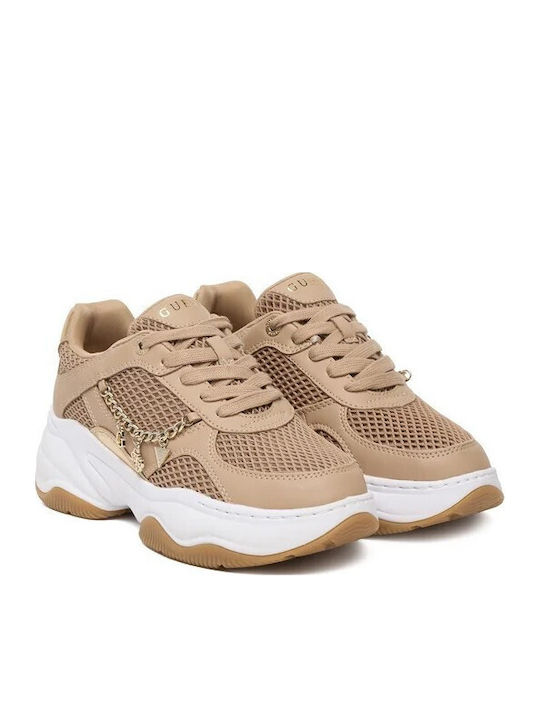 Γυναικεία Sneakers Μπέζ