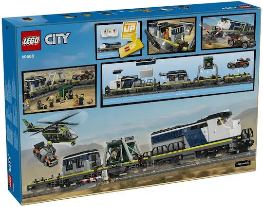 LEGO Building Blocks Police Train Heist for 7+ Years 1313 Pieces
