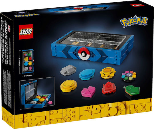 LEGO Pokemon Kanto Region Badge Collection за 18+ Години 312 Бройки