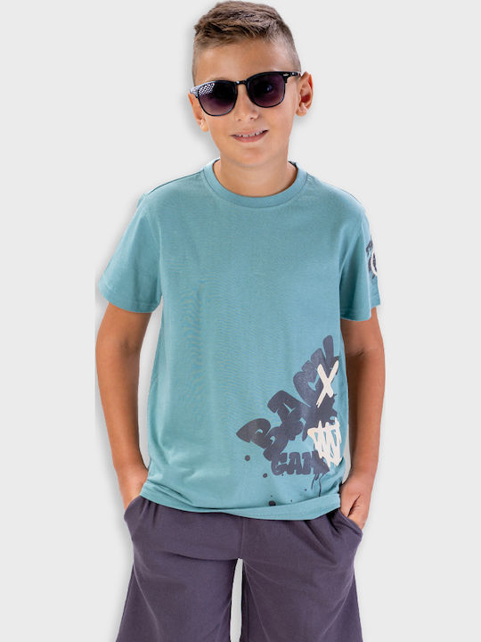 Kids' Set with Shorts Summer 2pcs Black