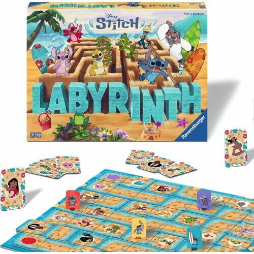 Επιτραπέζιο Παιχνίδι Λαβύρινθος Stitch για 2-4 Παίκτες 7+ Ετών 24962 (EN) Ravensburger