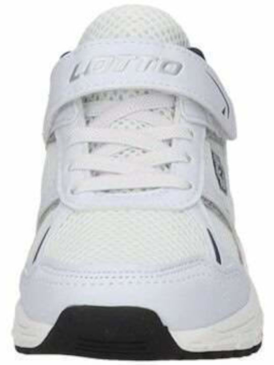 Kitaura K Παιδικά Sneakers με Σκρατς Λευκά