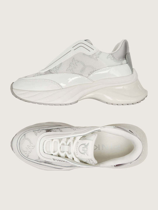 Ariel Women's Chunky White Sneakers