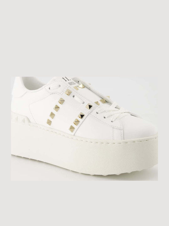 Women's Flatforms Sneakers White