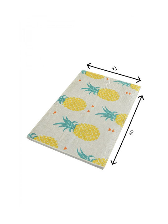 Lenjerii Deosebite Covoraș Antiderapant De Baie Pineapple Djt 40x60 cm