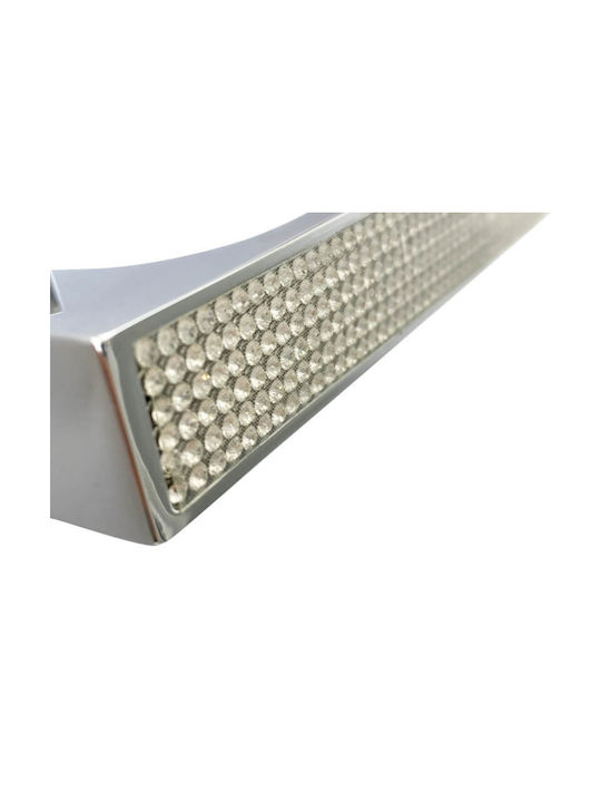 Türgriffe Rosette Linea Cali Zen Chrom Kristall Swarovski Links Sicherheit Zylinderschloss