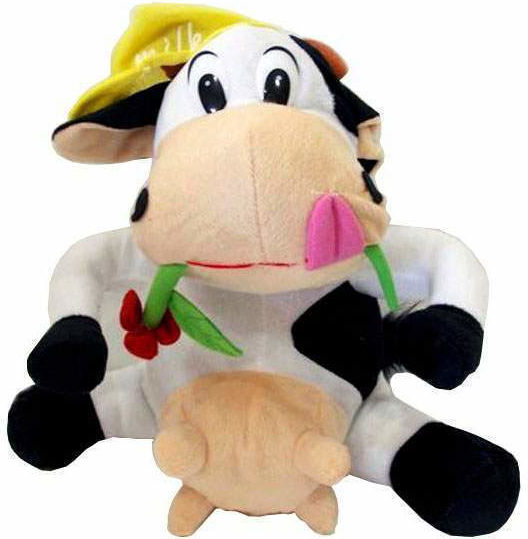 Plush Cow Hat 3 cm Various Designs 1pc