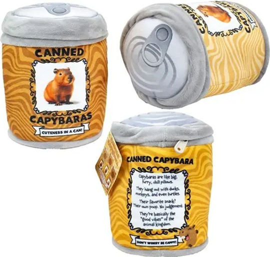 Whitehouse Leisure International LTD Λούτρινο Capybara Καπιμπάρα Καφέ Μέσα Σε Κονσέρβα