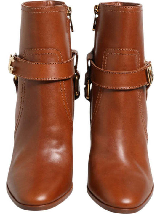 Dolce & Gabbana Brown Ankle Boots