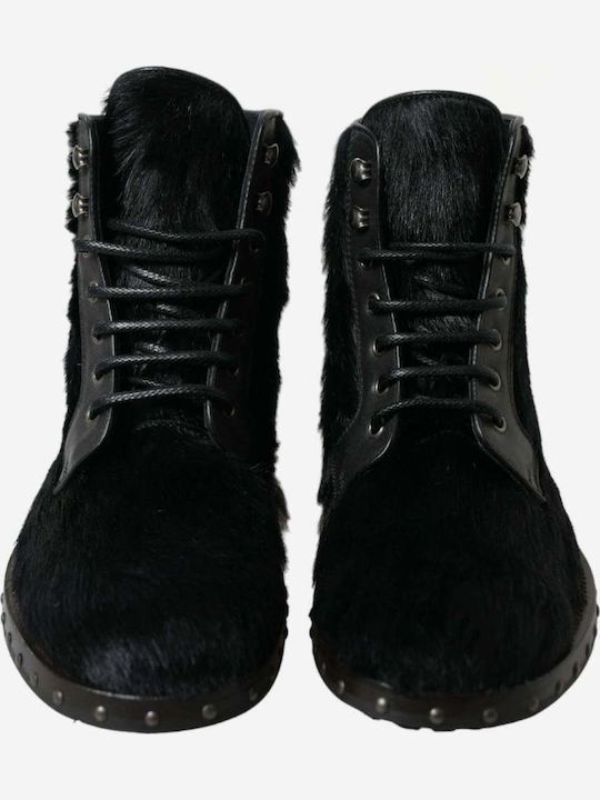 Dolce & Gabbana Ankle Boots Black