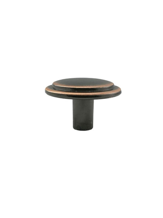 Gamet 1501 Antique Knob Furniture made of Metallic in Bronze Color D30mm 1pcs