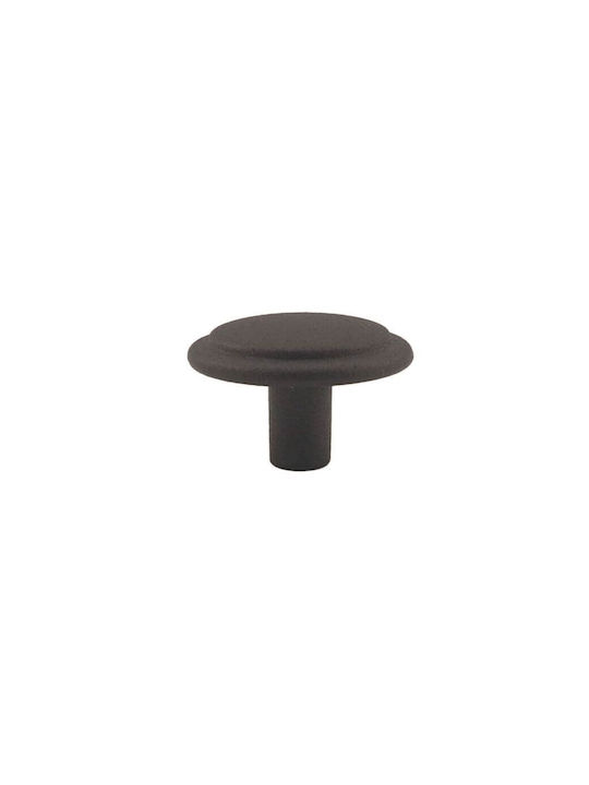 Gamet Knopf Möbelgriff aus Metallisch in Kupfer Farbe Ø30mm 1501-SKOURIA 1Stück