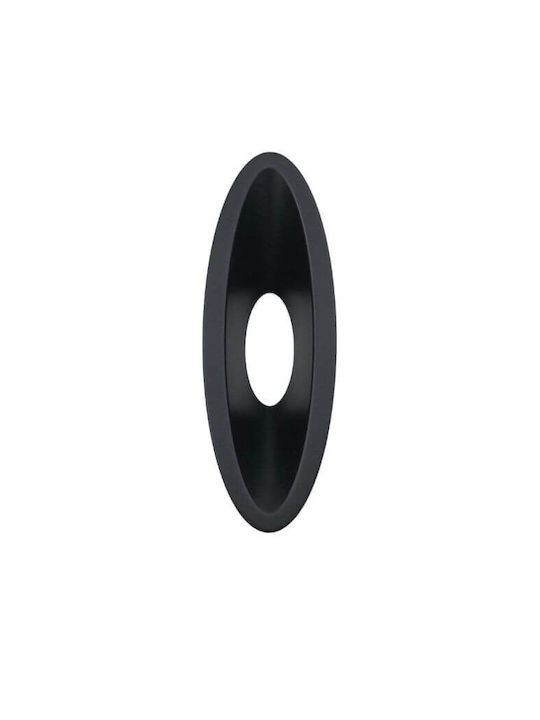 Pamar Handgriff Möbelgriff aus Metallisch in Schwarz Farbe 100mm (Zentrenabstand 64mm) MN-896-64-BLACK 1Stück