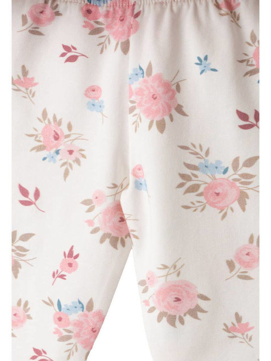 Set pentru copii cu colanți Vară 2buc Pink, White