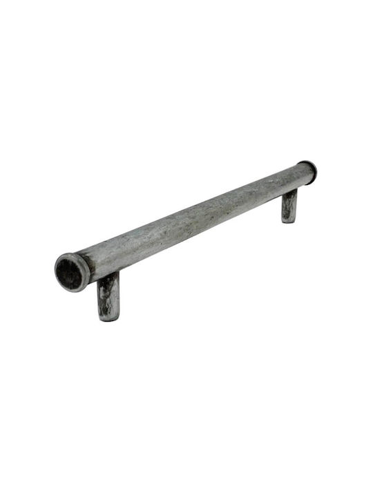 Herrajes Palencia Handgriff Möbelgriff aus Metallisch in Silber Farbe 160mm 4249-160-PEWTER 1Stück
