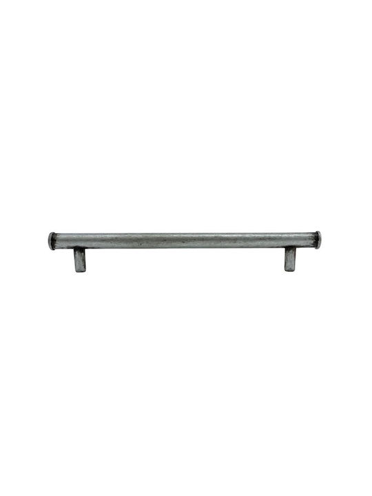 Herrajes Palencia Handgriff Möbelgriff aus Metallisch in Silber Farbe 160mm 4249-160-PEWTER 1Stück