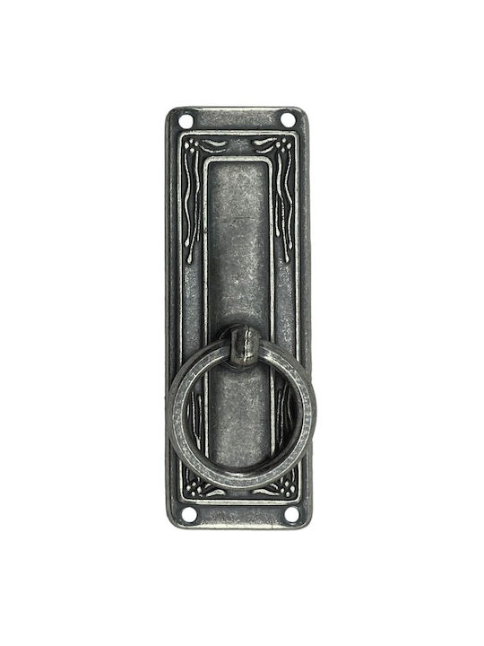 Herrajes Palencia Antik Handgriff Möbelgriff aus Metallisch in Silber Farbe 475350-95-PEWTER 1Stück