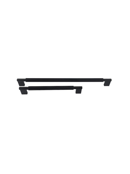 Mâner Pentru Mobilier Viefe Arpa 0583 L30 Negru Periat 192mm