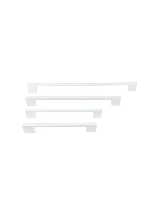 Λαβή Επίπλων Perfect 723 Ματ Λευκό 224mm
