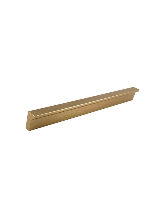 Mâner Pentru Mobilier Viefe Angle 0077 L29 Bronz Închis Periat Centre 96 128 160mm Lungime Totală 200mm