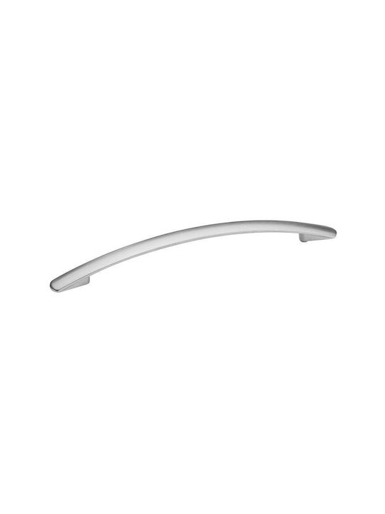 Rollini 673 Λαβή Επίπλου από Ζάμακ Νίκελ Ματ 270mm (Απόσταση Κέντρων 224mm)