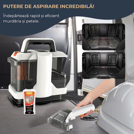 Aspirator Umed-Uscat 750W cu Recipient din Plastic 1.08l