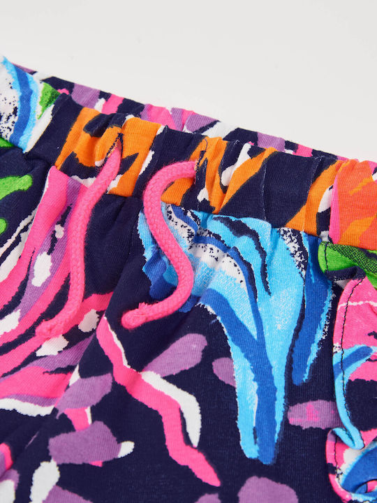 Kinder Shorts Bermudas Stoff Floral