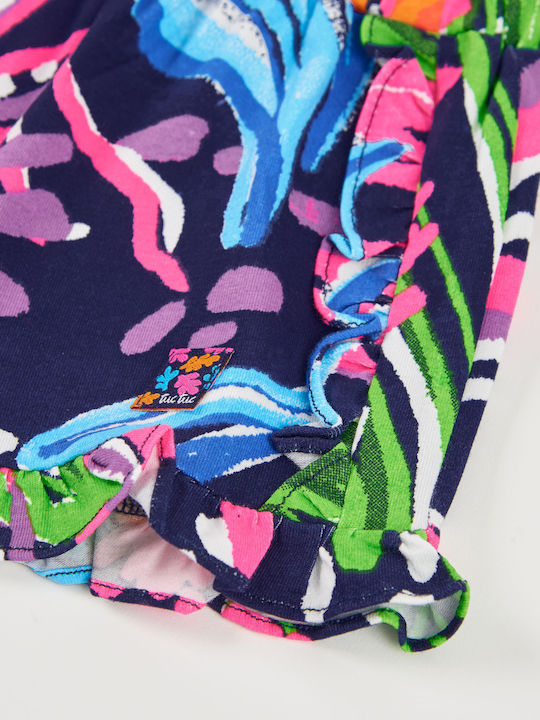 Kinder Shorts Bermudas Stoff Floral