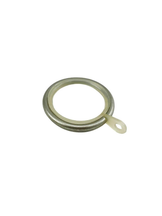 Bară Metalică Pentru Perdele Fs Home A04 Diametru 25mm Mat Nichel Crom Single 120 Cm