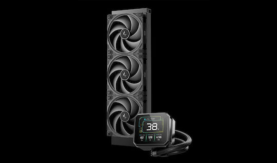 Deepcool Spartacus 360 Υδρόψυξη AIO CPU με 3 Ανεμιστήρες 120mm και ARGB Φωτισμό