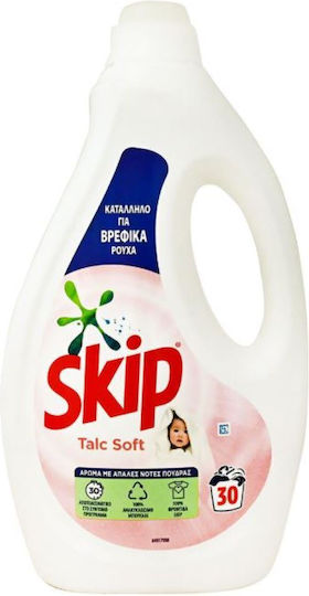 Υγρό Απορρυπαντικό Ρούχων Talc Soft Skip 30 Μεζ