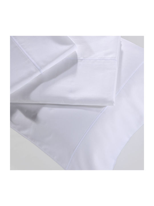 Down Town Home S250/1 Σετ Σεντόνια Μονά 175x255εκ. White (3τμχ)