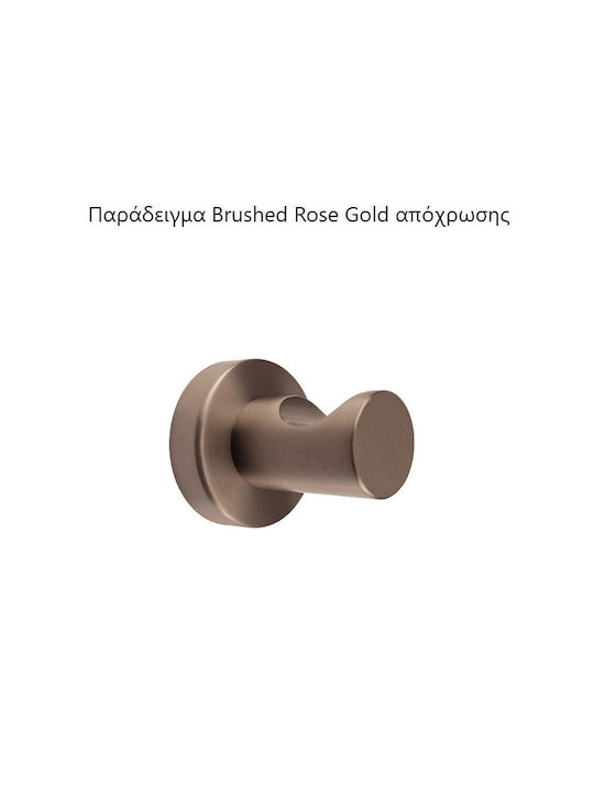 Sparke Single Wall-Mounted Bathroom Rail Bronze