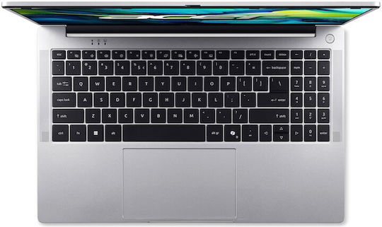 Acer Aspire Lite 15 15.6" IPS FHD (Celeron-N4500/8GB/256GB SSD/No OS) Silver (International English Keyboard)